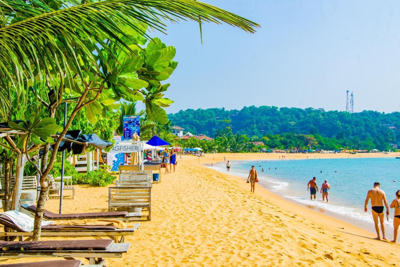 No Name Rest Hotel Unawatuna Bagian luar foto